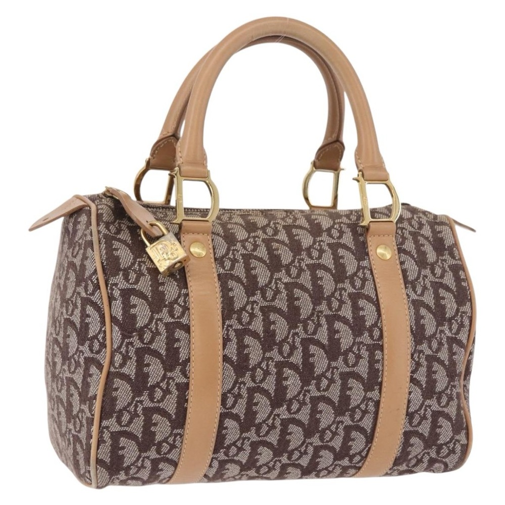 Christian Dior Street Chic Monogram Trotter Boston Bag